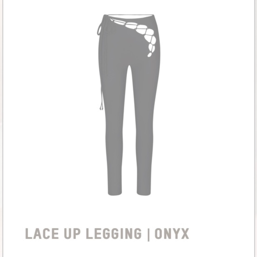 Skims Lace Up Leggings